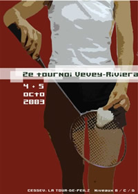 Tournoi de Badminton de Vevey 2003