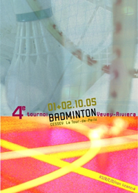 Tournoi de Badminton de Vevey 2005