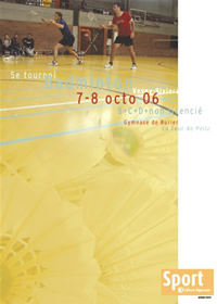 Tournoi de Badminton de Vevey 2006