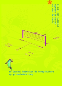 Tournoi de Badminton de Vevey 2007