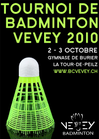 Tournoi de Badminton de Vevey 2010