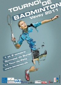 Tournoi de Badminton de Vevey 2011